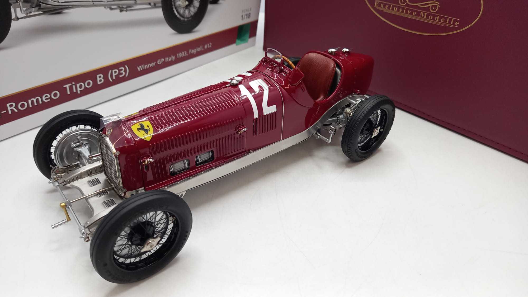 CMC M-226 Alfa Romeo P3 Fagioli, GP Italien