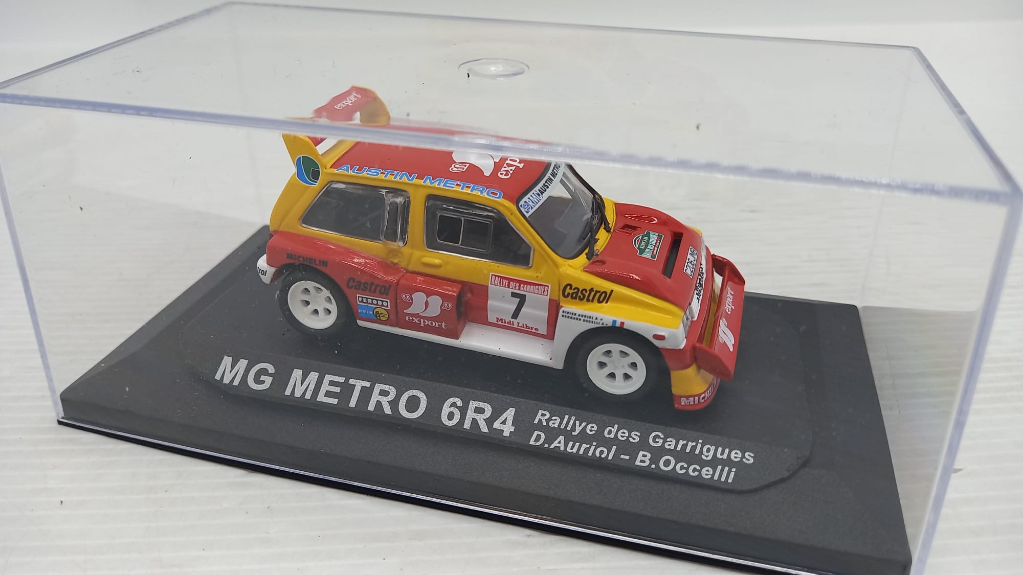 RENAULT 11 TURBO 1987 RALLY DES GARRIGUES OREILLE 1:43 ALTAYA IXO - BCN