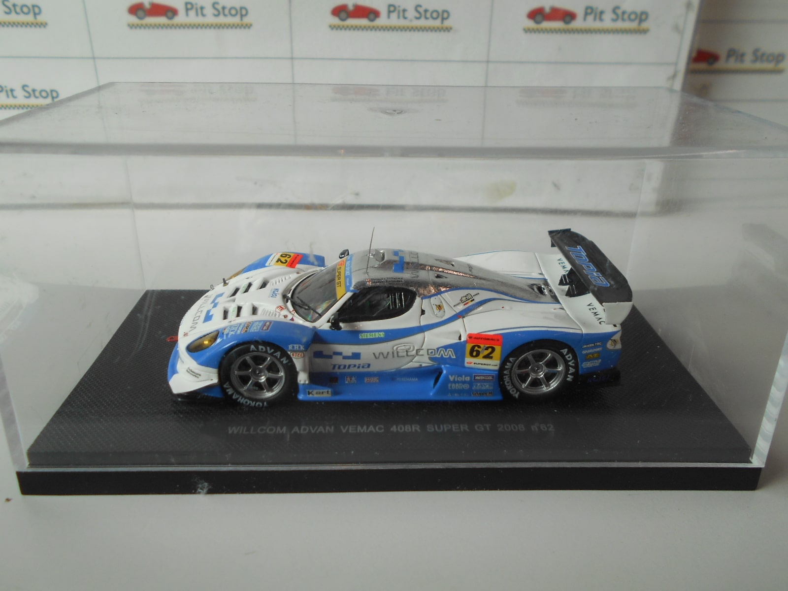 Ebbro willcom advan vemac 408r super gt 2008 1/43 | Pit Stop