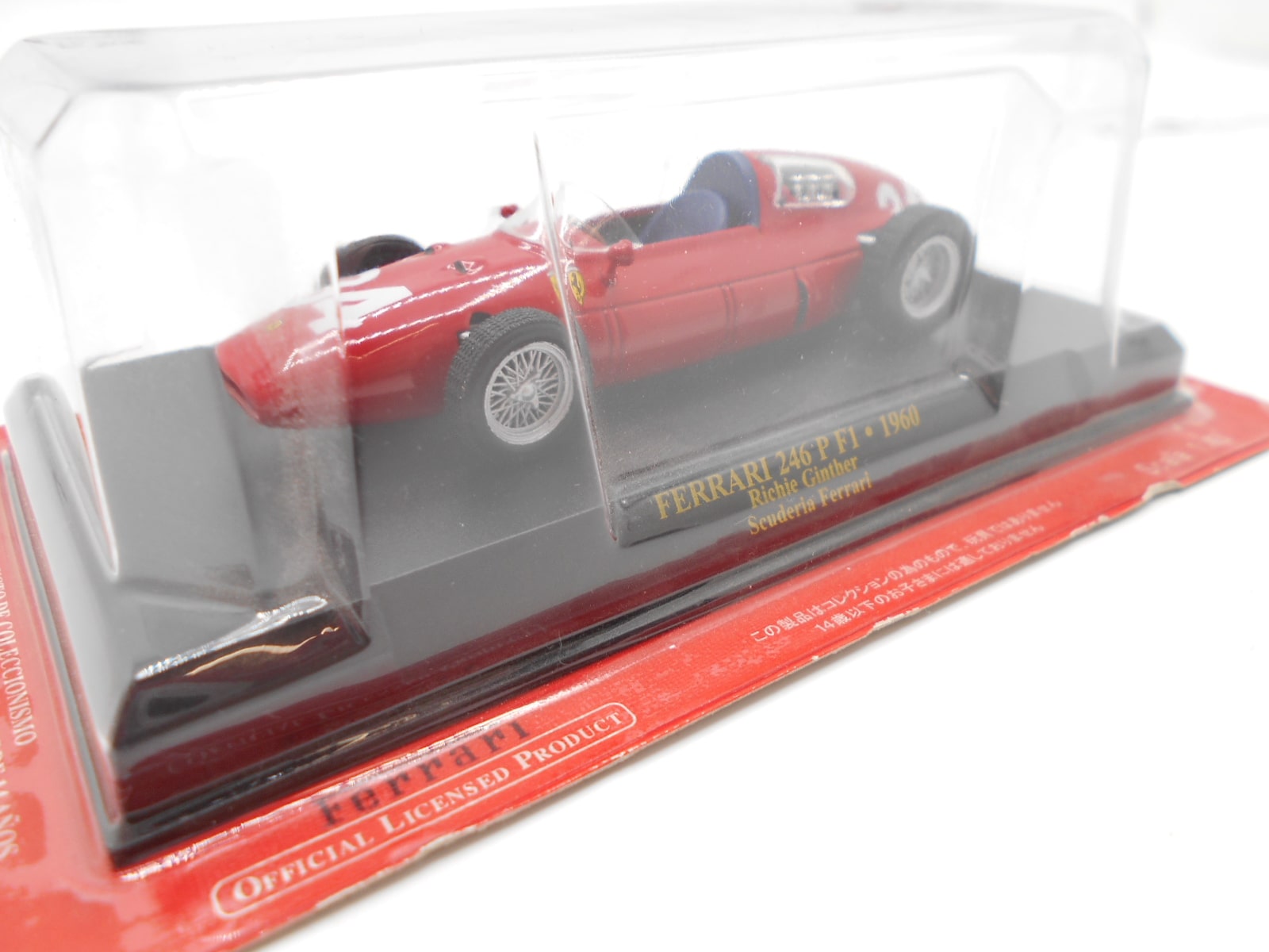 Maquette Ferrari 246 P F1 1960 - Richie Ginther - CENTAURIA 1:24 - N°48 Servo