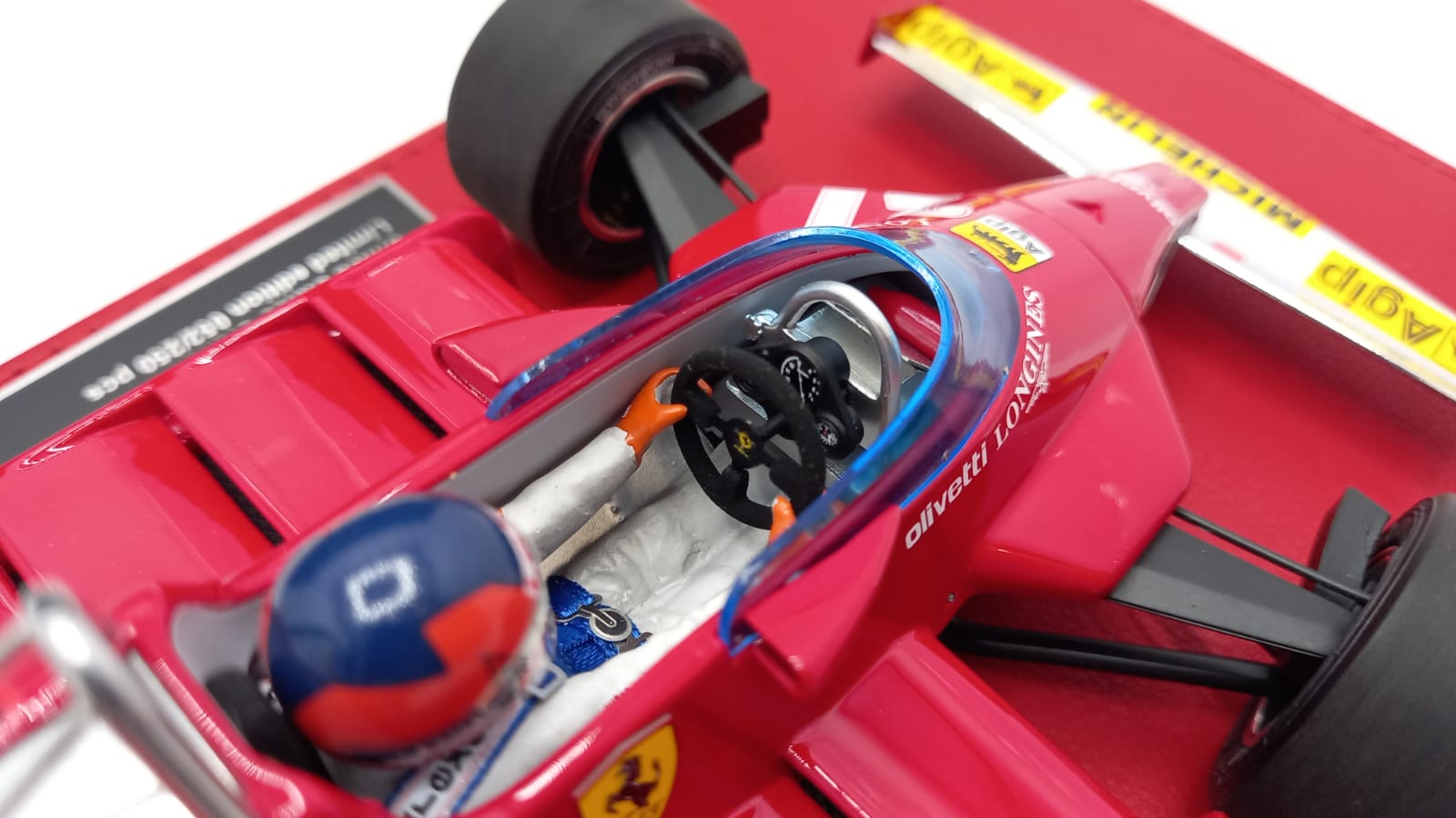 1:18 GP REPLICAS Ferrari F1 126Cx #27 Usa Gp 1981 Villeneuve