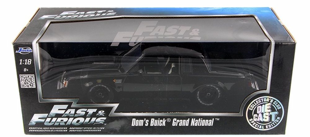 Voiture Miniature Fast & Furious - Buick Grand National De Dom - Jada Toys 1:32