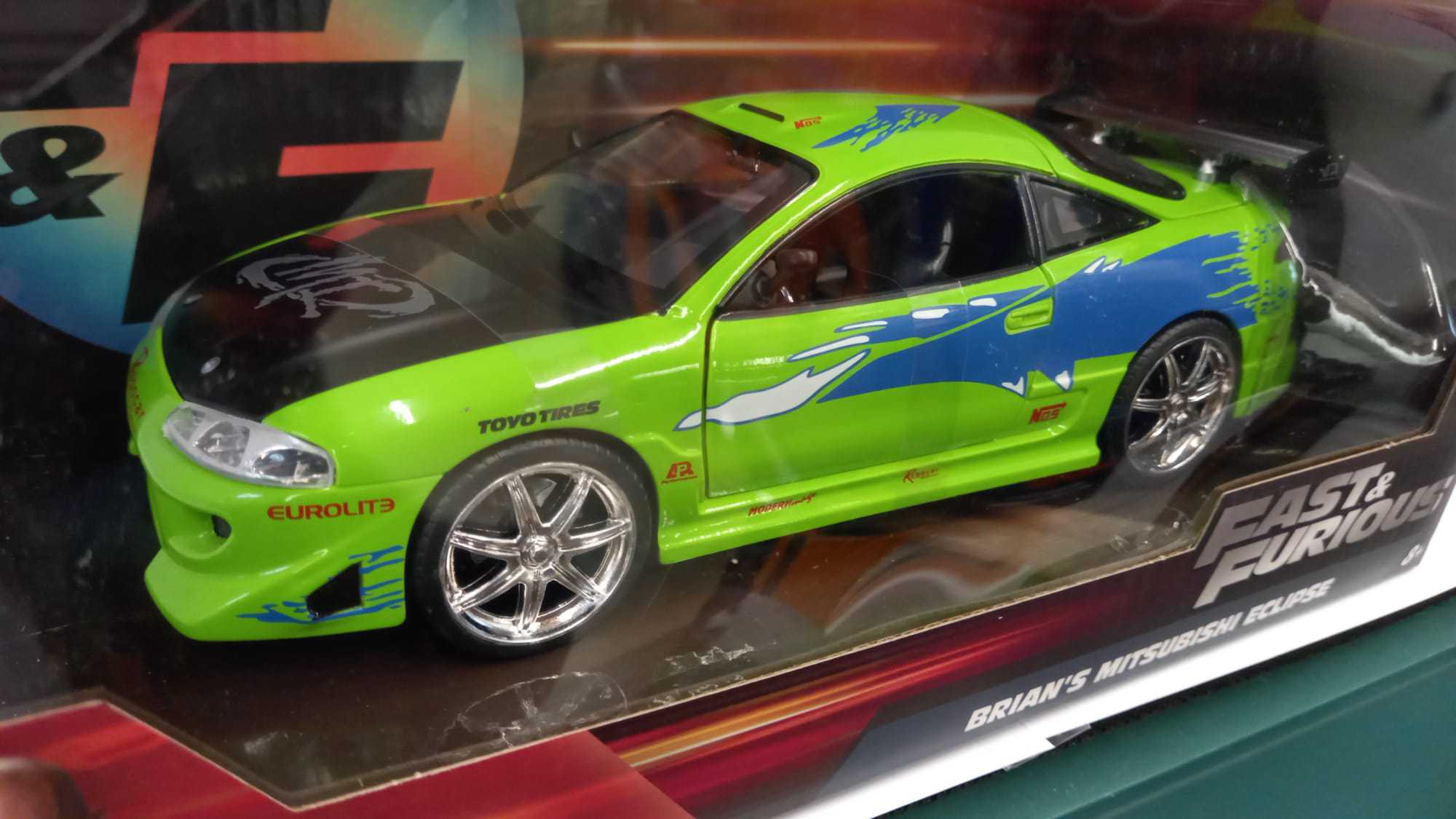 Kit modello Revell FAST & FURIOUS BRIANS 1995 MITSUBISHI ECLIPSE