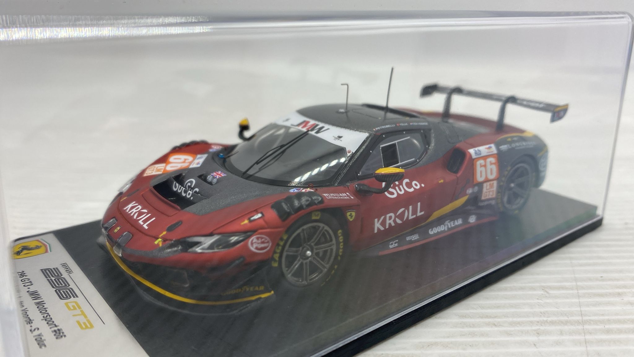 FERRARI 296 GT3 N°66 JMW Motorsport 24H Le Mans 2024 G. Petrobelli - L. ten