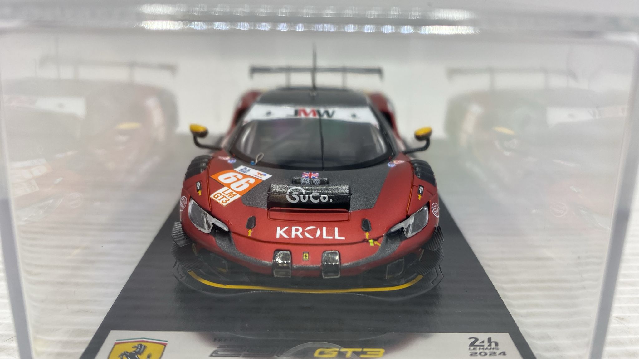 Looksmart Ferrari 296 GT3 #66 JMW Motorsport Le Mans 2024 1/43