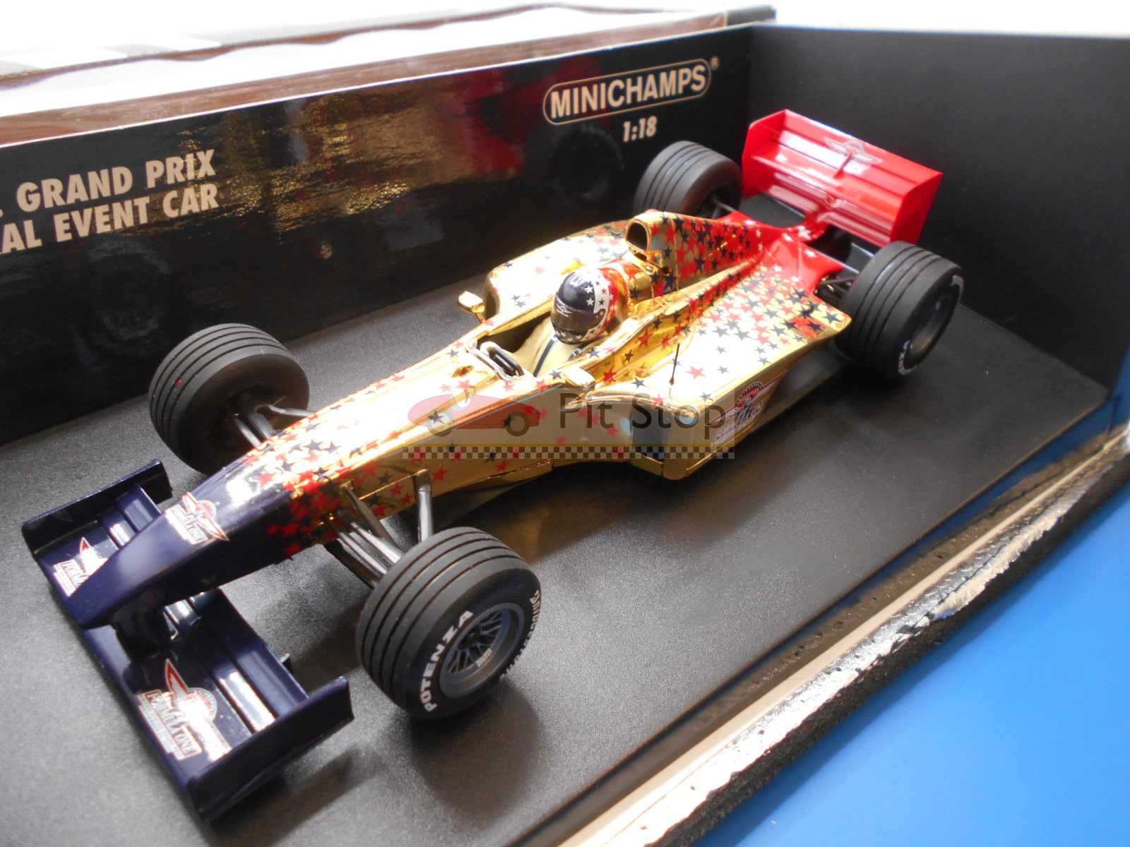 100633 Minichamps Ferrari F300 USA Grand Prix F1 inaugural event