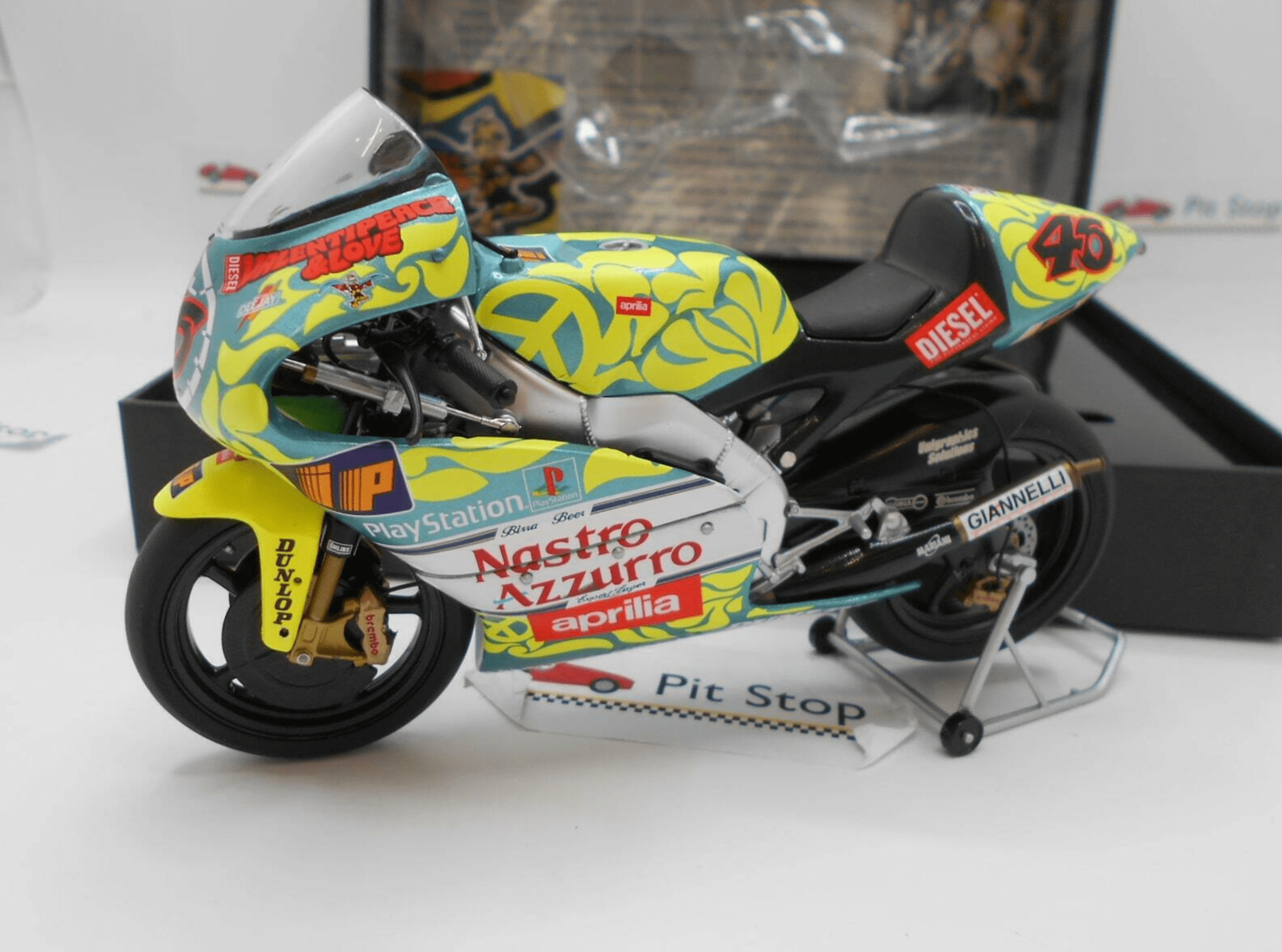 Minichamps Aprilia Rsw Ccm Valentino Rossi Mugello Gp