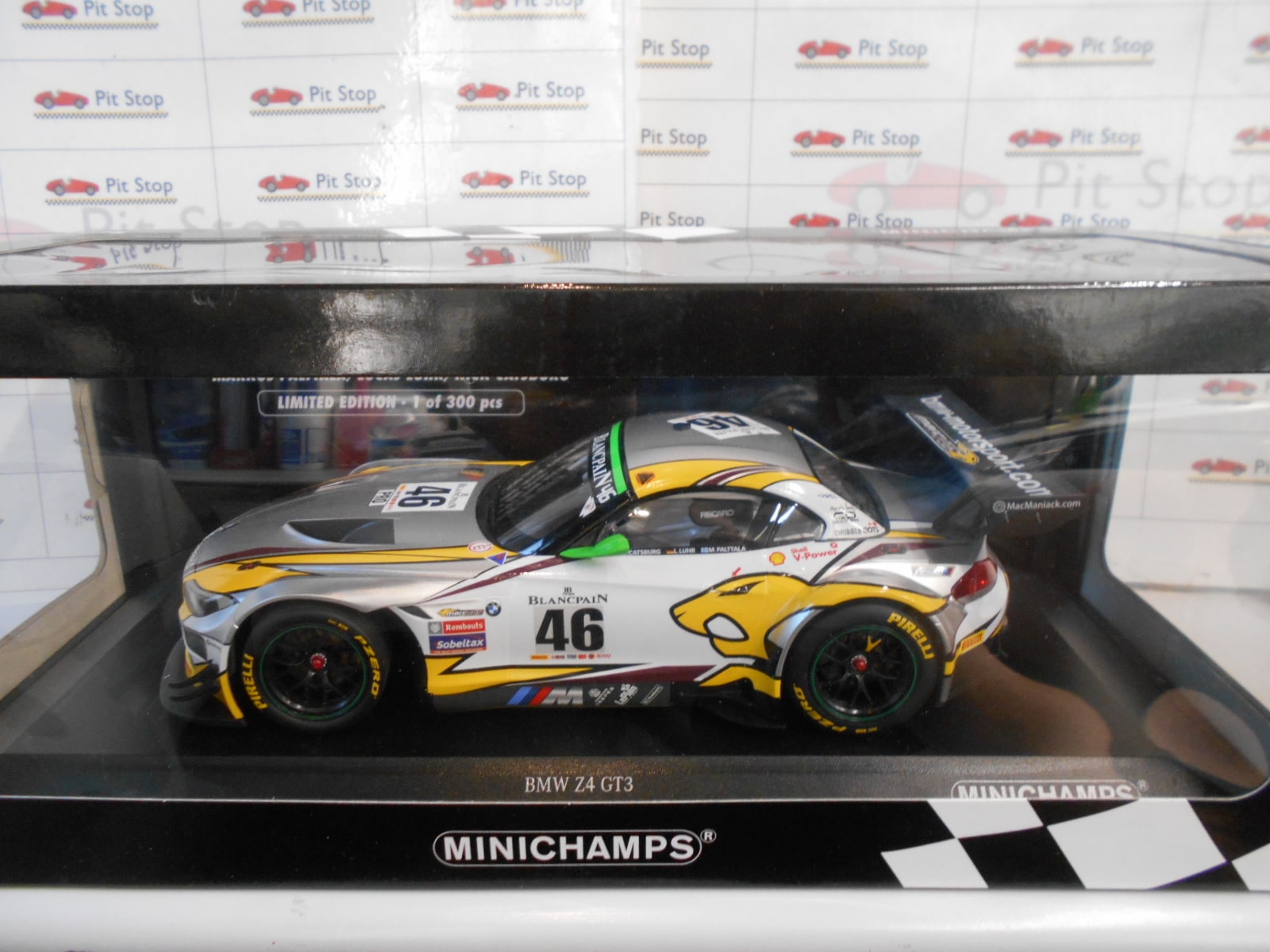 Minichamps BMW z4 GT3 Winner 24h spa 2015 1/18