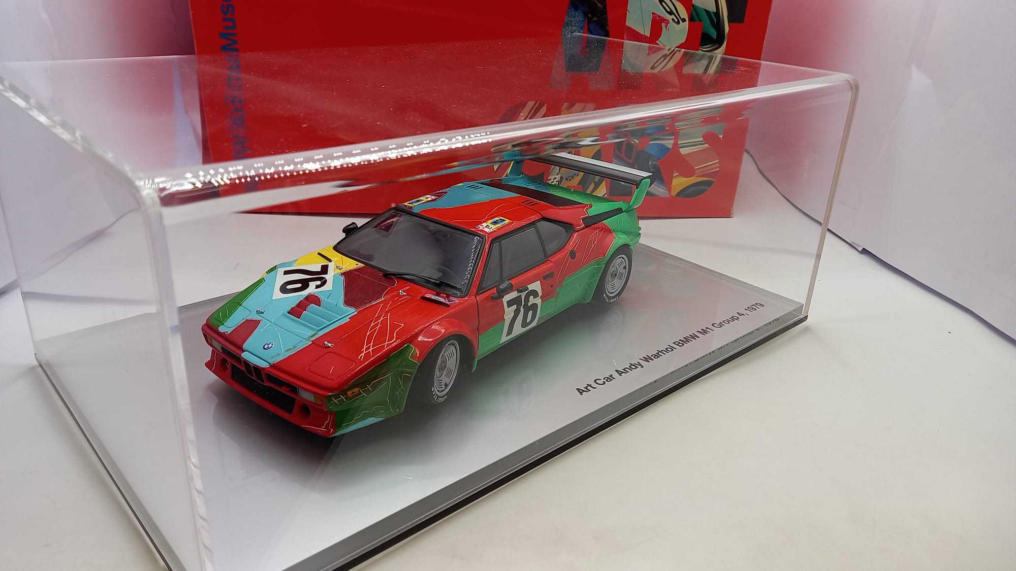 ミニチャンプス 1/18 BMW M1 Art Car Andy Warhol 宅配】東京都目黒区のミニカー買取実績｜PMA MINICHAMPS「1/18