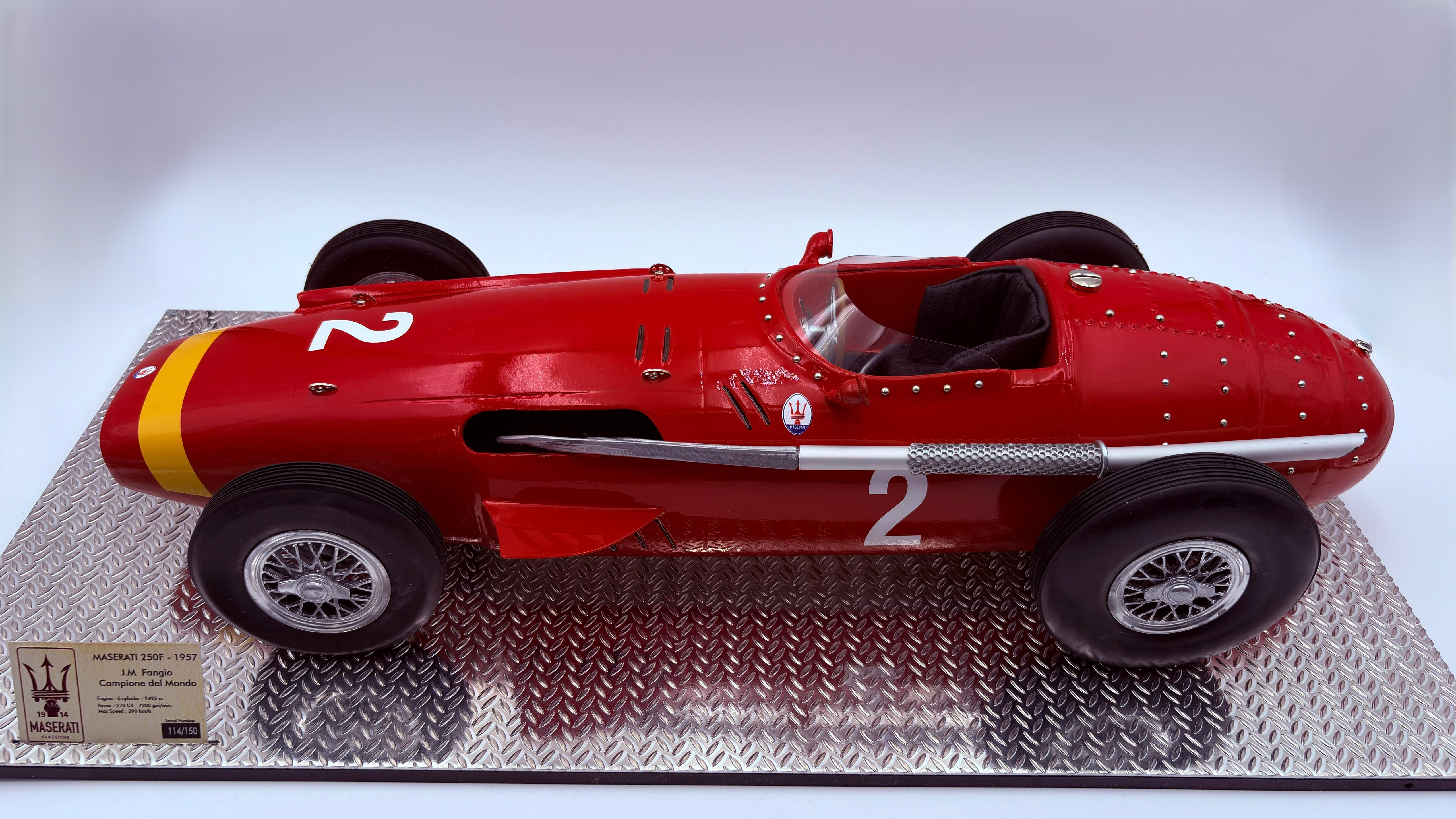 Maserati 250F J.M. Fangio World Champion 1957 1/8
