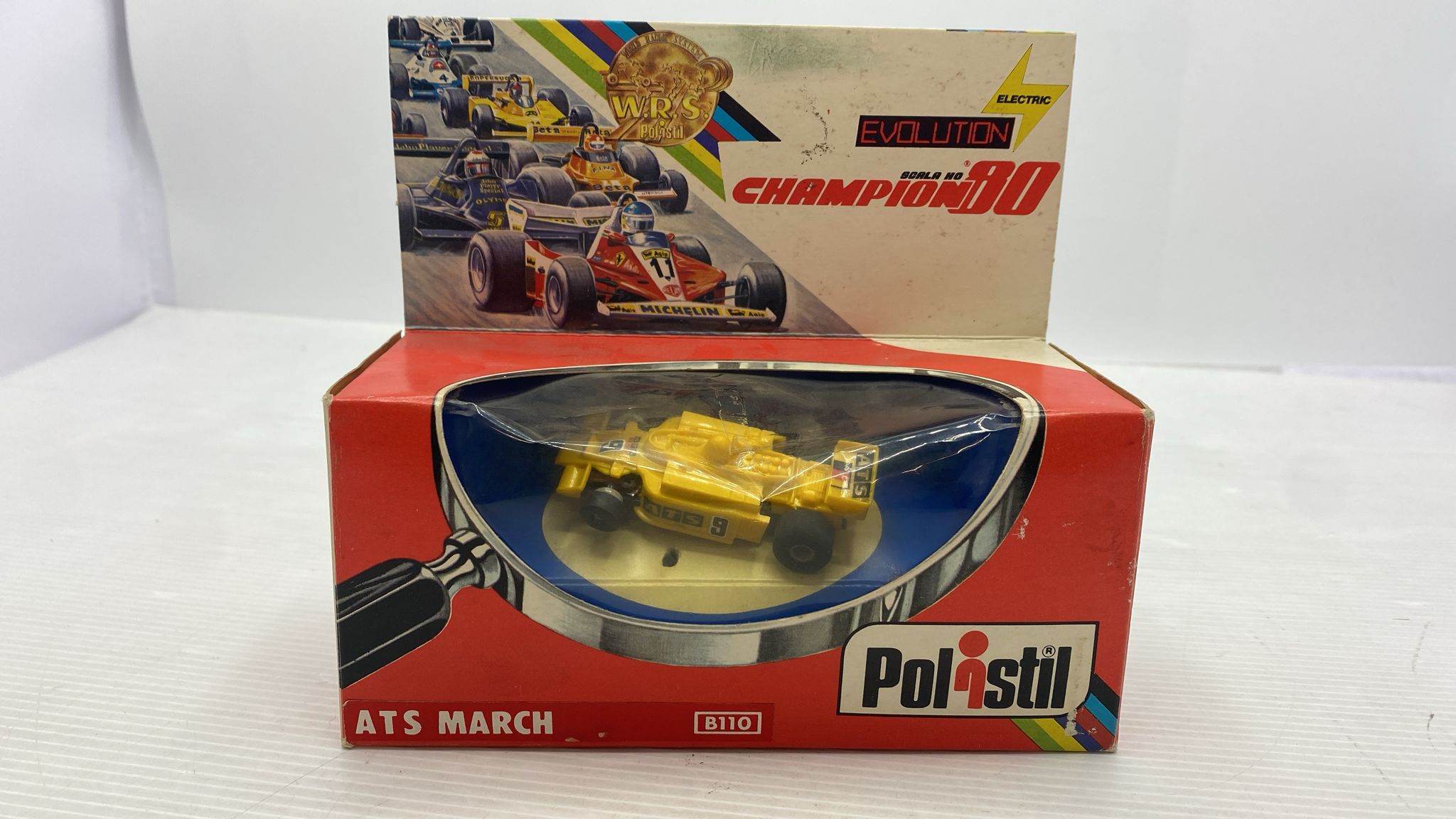 Pista Elettrica Pista Delle Macchinine Polistil Benetton Macchine