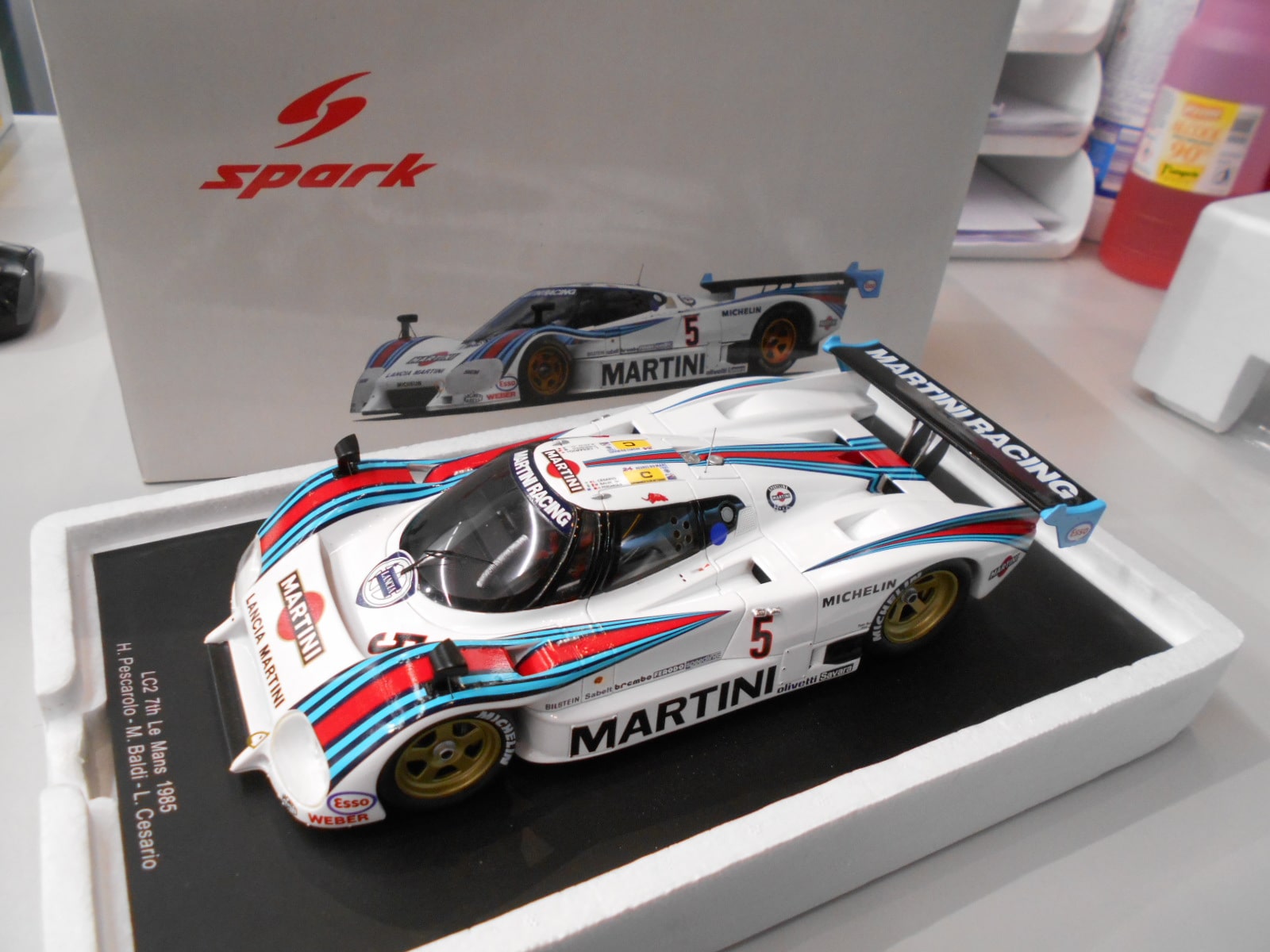 スパーク 1/18 ランチアLC2 スパーク 18SB001 1/18 ランチャ Lancia LC2 No.5 Winner 1000km Spa