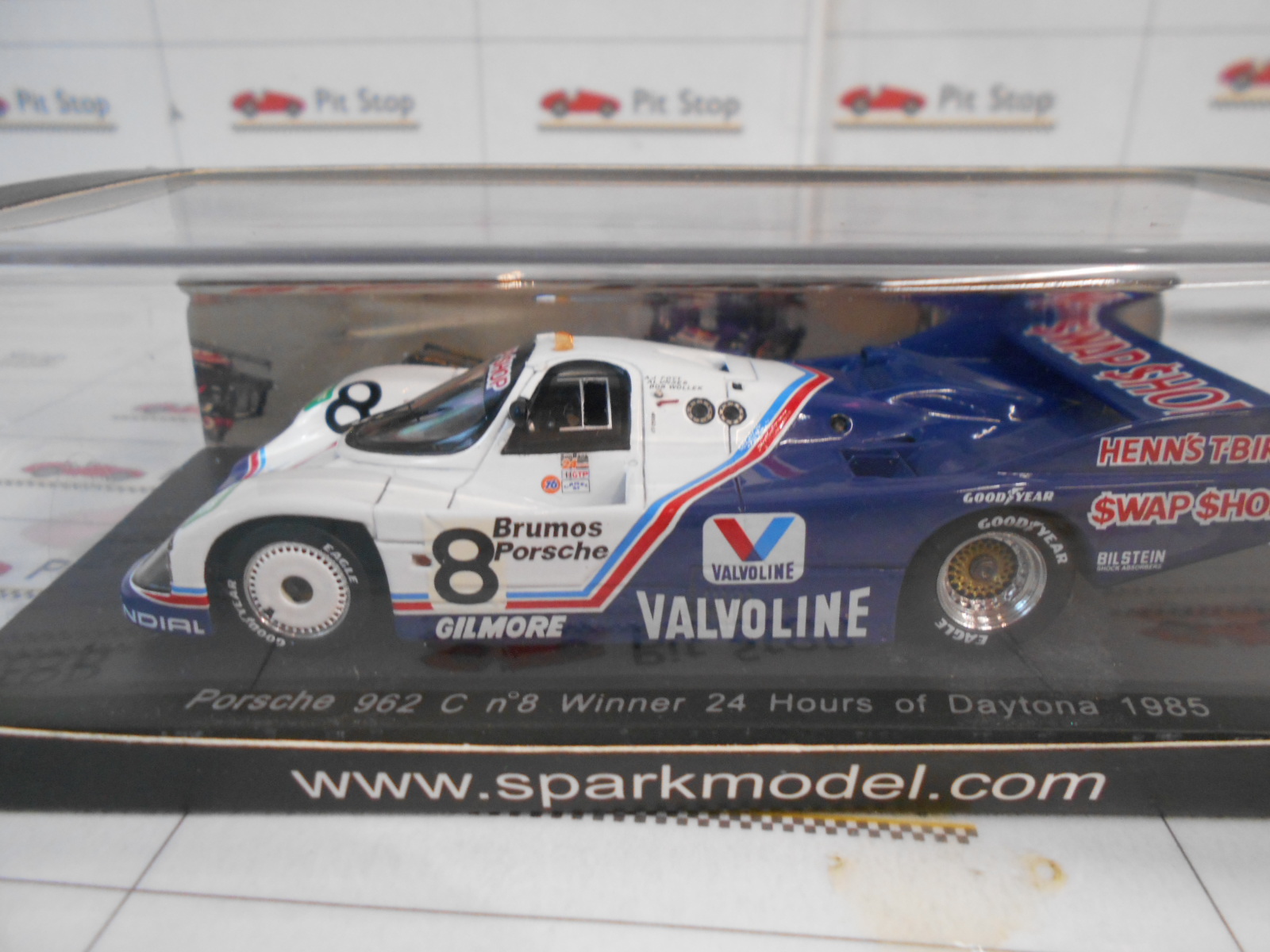 Spark Porsche 962 C n°8 Daytona 1985 Spark 1/43 Porsche 962 C n