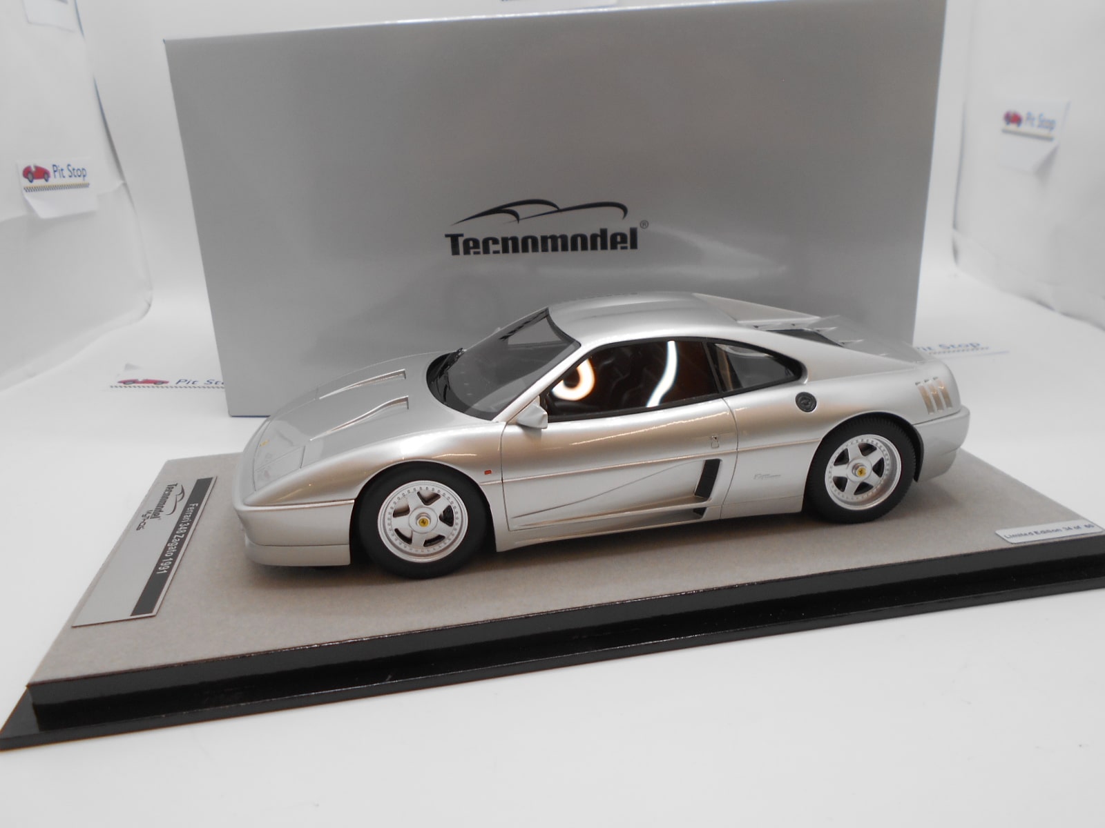 Ferrari 348 Zagato 1991 - Modèle Réduit 1:18 Tecnomodel Rouge - Collection
