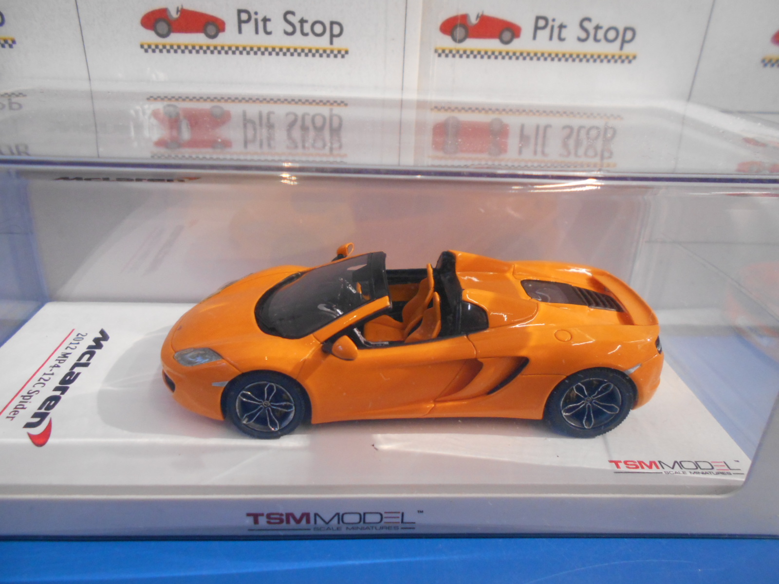 McLAREN MP4-12C SPIDER 2012 Blanc TSM MODEL 1:43 of reference TSM13